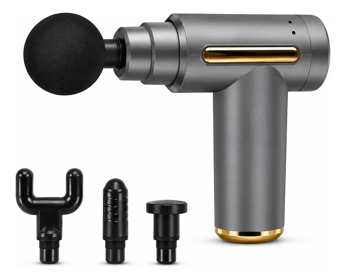 Detalle 2 de Pistola De Masaje Recargable Muscular Tejido Profundo Sy-720